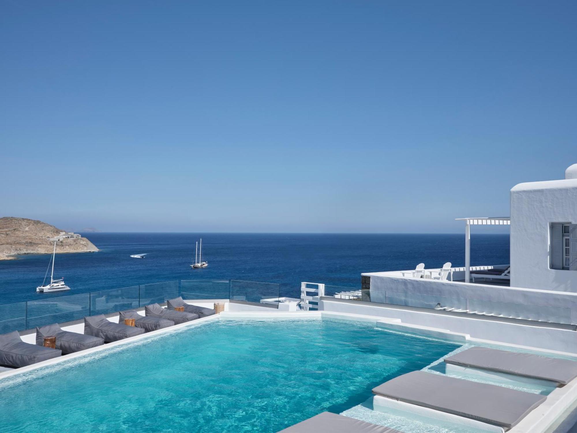 Hotel Pietra e Mare Kalo Livadi Esterno foto
