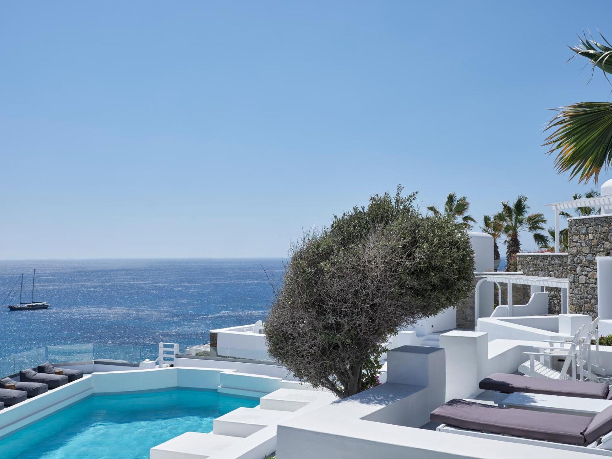 Hotel Pietra e Mare Kalo Livadi Esterno foto